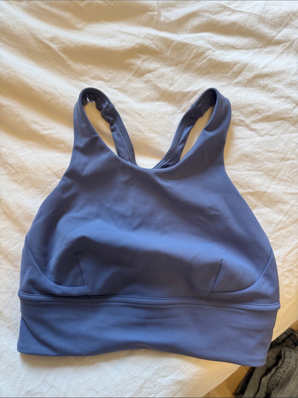 Women's lululemon High-Neck Sports Bra — Dusty Blue